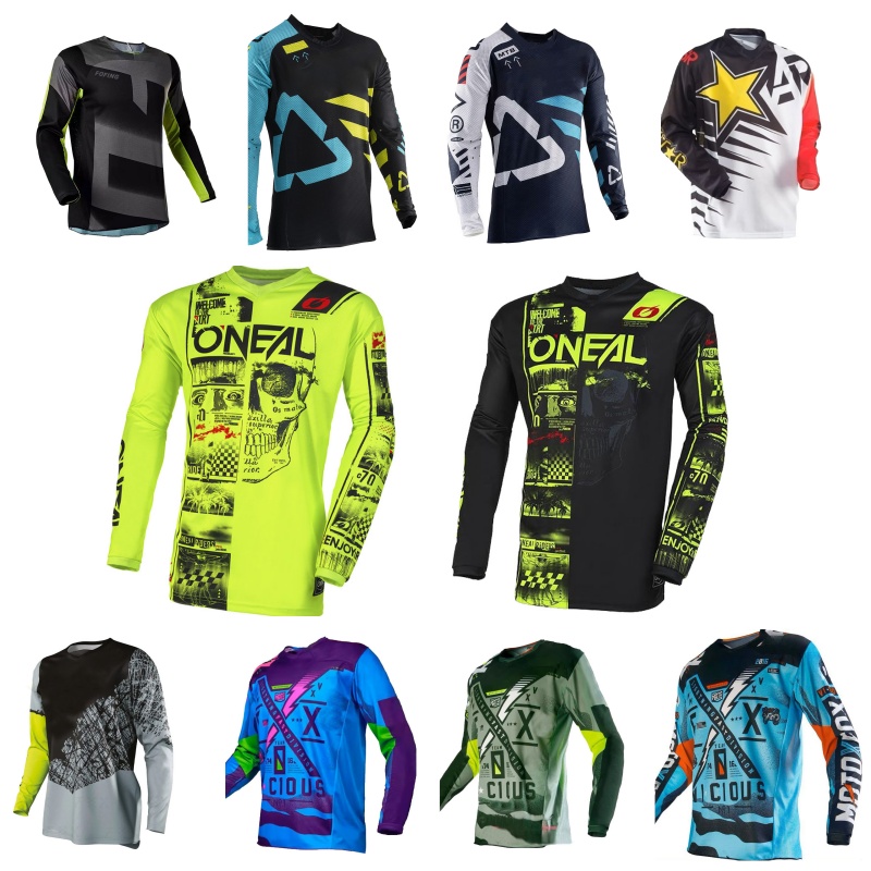 Cycling Gear Pas - Nefes alabilen hızlı kuruyan motokros forması
