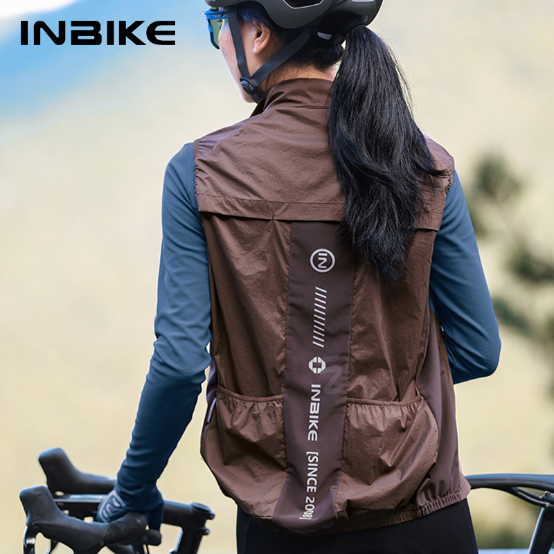 Cycling Gear Vest - INBIKE kadın bisiklet yelek kolsuz koşu
