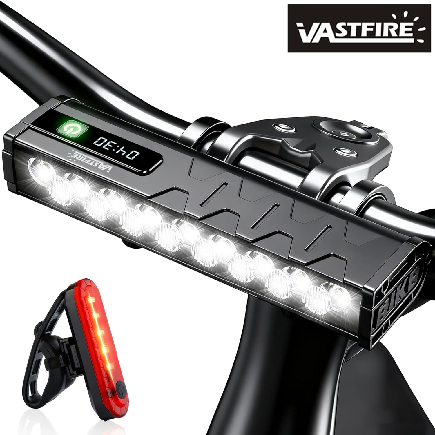 Cycling Gear Charging Station - Vastfire 17 LED Bisiklet farı ve
