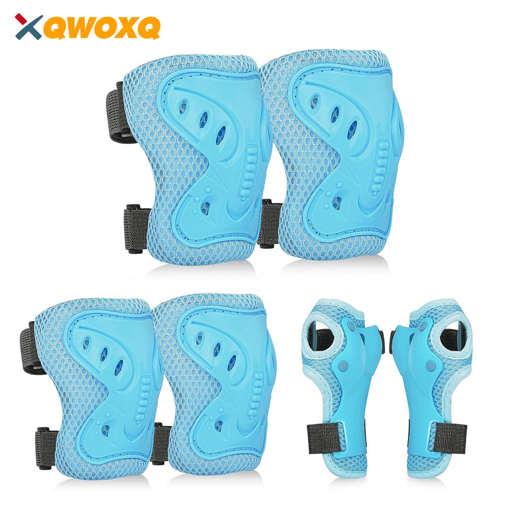 Cycling Safety Gear For Kids - 6'sı 1 arada Çocuklar için Koruyucu