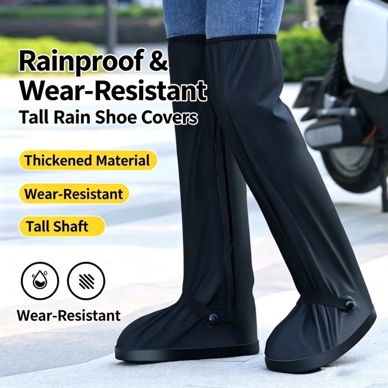 Cycling Shoe Covers - Diz üstü yüksek tüp yeniden kullanılabilir