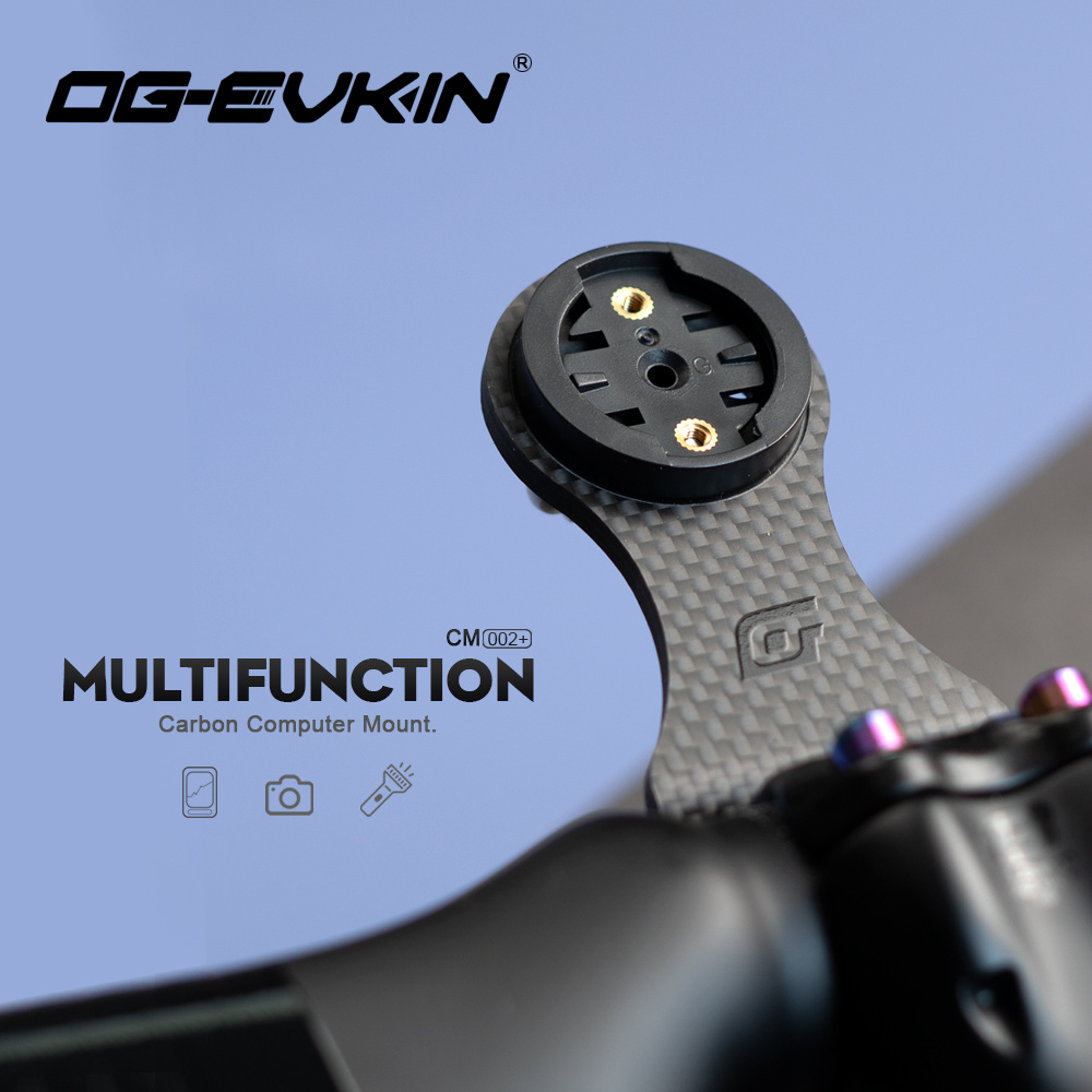 Bike Computer Gps - OG-EVKIN CM-02+ Bisiklet Gidon Uzatma Karbon