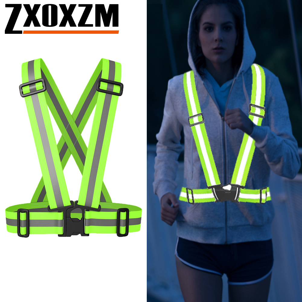 Cycling Gear Vest - 1 adet gece koşu yeleği yüksek