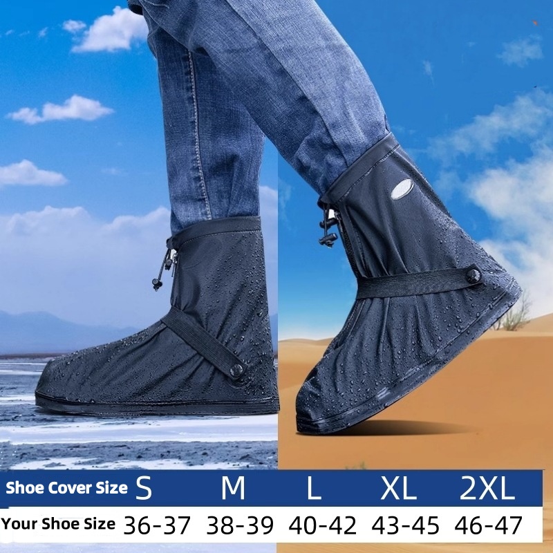 Cycling Shoe Covers - S-XXL Kaymaz Su Geçirmez Galoş Bot
