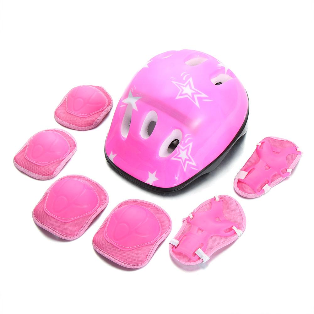 Cycling Safety Gear For Kids - Mavi Kırmızı Pembe Bisiklet Güvenlik çocuk