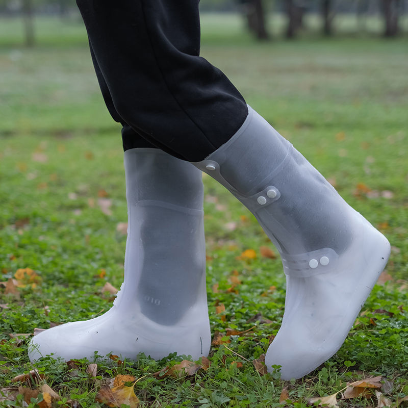 Cycling Shoe Covers - Su geçirmez Uzun Yüksek Tüp Yağmur