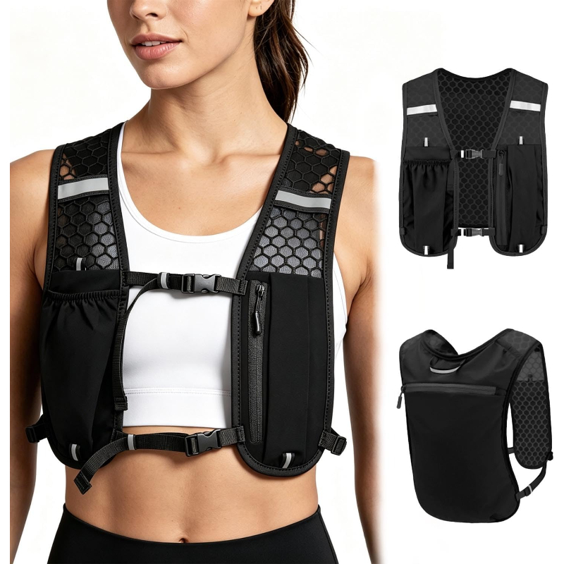 Cycling Gear Vest - WOOJACK Hidrasyon Koşu Yeleği Hafif Su