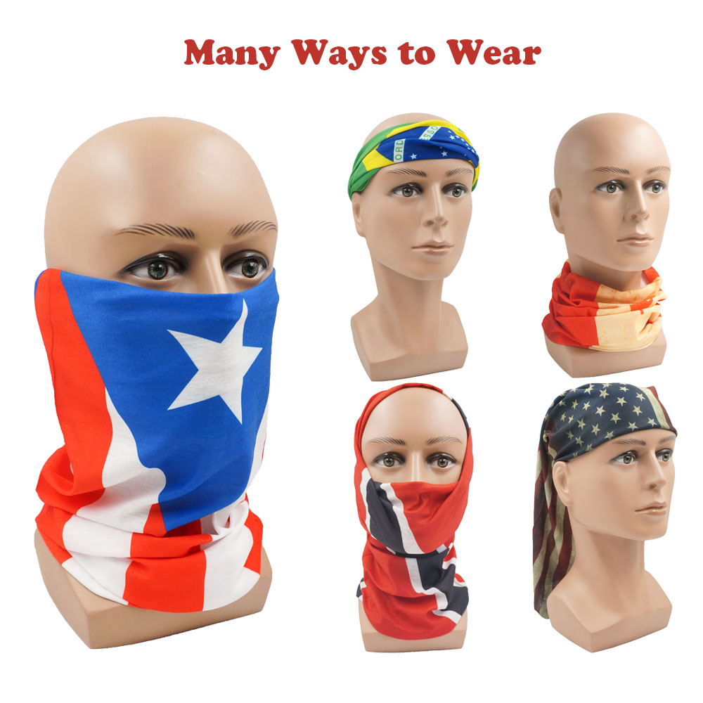 Cycling Gear Pakistan - Pakistan bayrağı Bandana boyun kapak körüğü