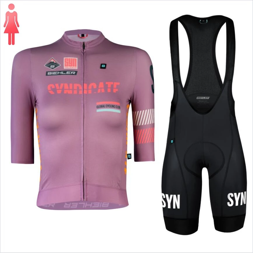 SYN Mor kısa kollu Jersey ve k - Cycling Gear Lycra incelemesi ve fiyatı