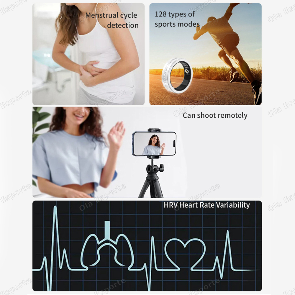 2025 Yeni Akıllı Yüzük Kadın K - Cycling Heart Rate Monitor incelemesi ve fiyatı
