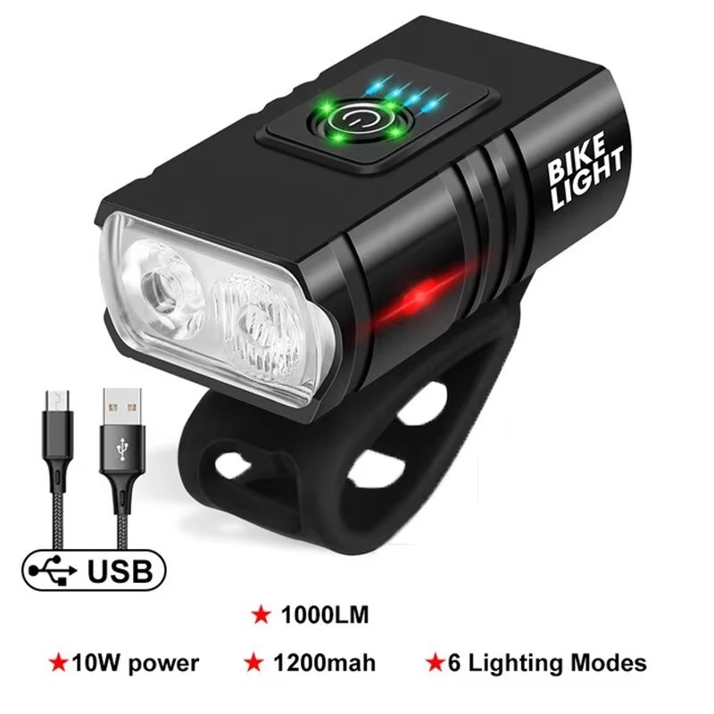 Bisiklet LED Farı T6S, USB Şar - Cycling Gear Charging Station incelemesi ve fiyatı