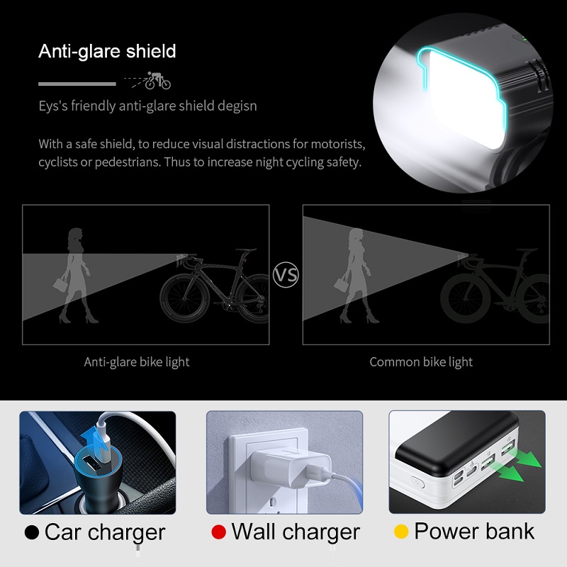6-12 LEDs bisiklet ışığı Max 5 - Cycling Gear Charging Station incelemesi ve fiyatı