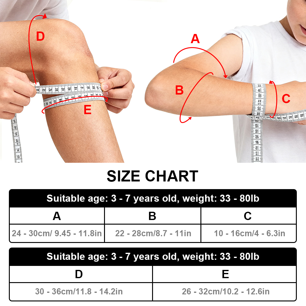 7 Parça/Set Çocuk Dizlik ve Di - Cycling Safety Gear For Kids incelemesi ve fiyatı