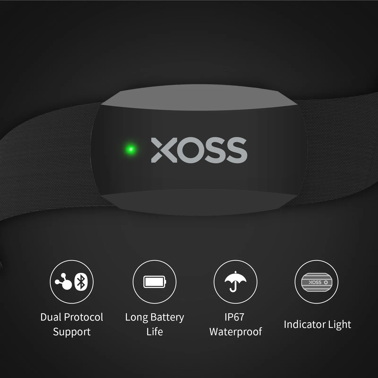 AliExpress koleksiyonu XOSS X2 - Cycling Heart Rate Monitor incelemesi ve fiyatı