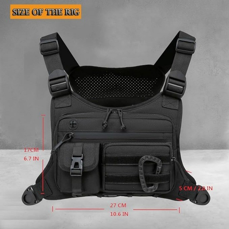 Taktik Göğüs Çantası Erkek Yel - Cycling Gear Vest incelemesi ve fiyatı