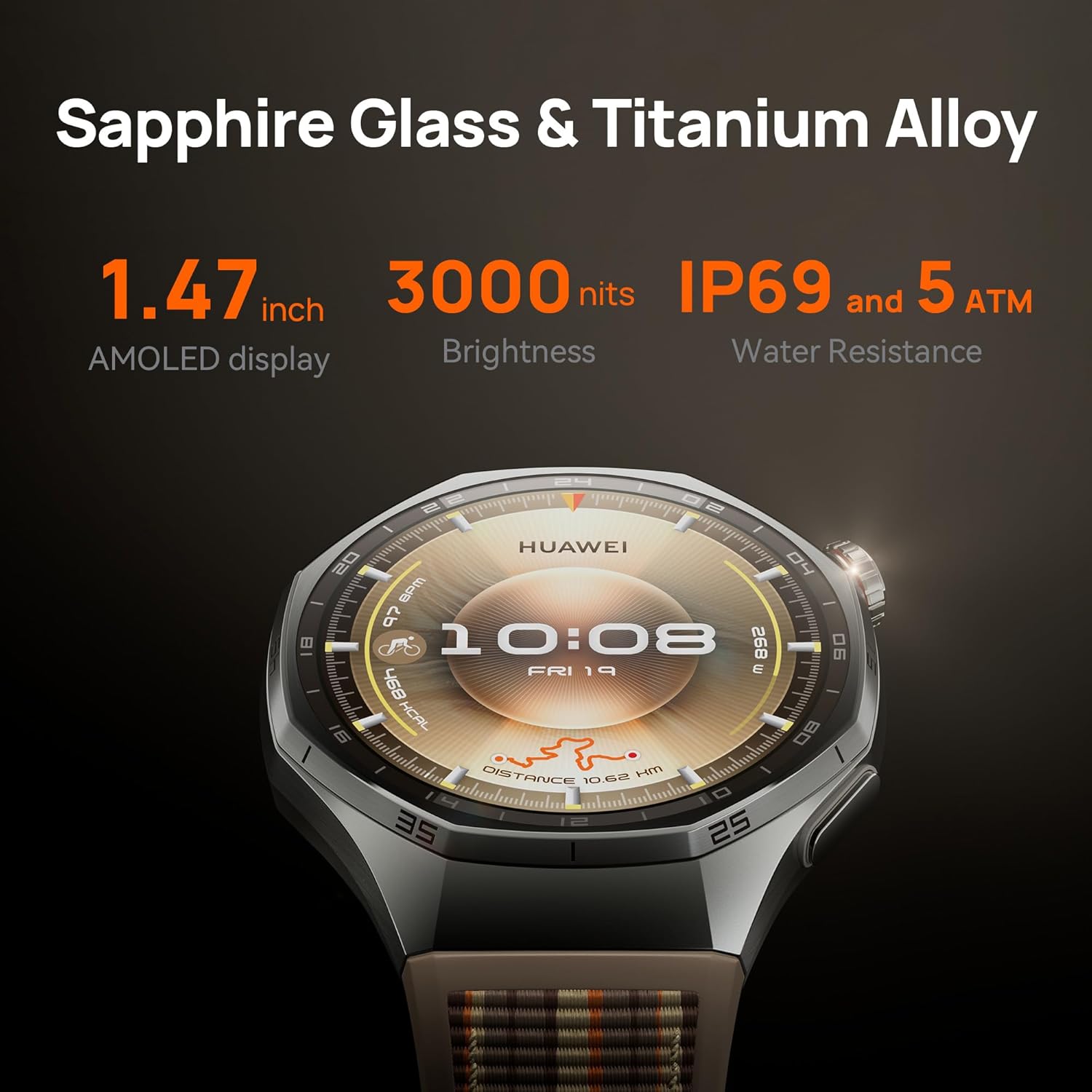 HUAWEI WATCH GT 6 Pro GPS Akıl - Cycling Heart Rate Monitor incelemesi ve fiyatı