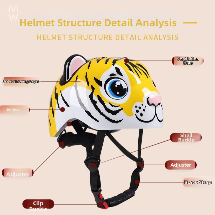 Sevimli Kaplan Çocuk Bisiklet  - Cycling Safety Gear For Kids incelemesi ve fiyatı